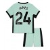 Maillot de foot Chelsea Reece James #24 Troisième vêtements enfant 2023-24 Manches Courtes (+ pantalon court)